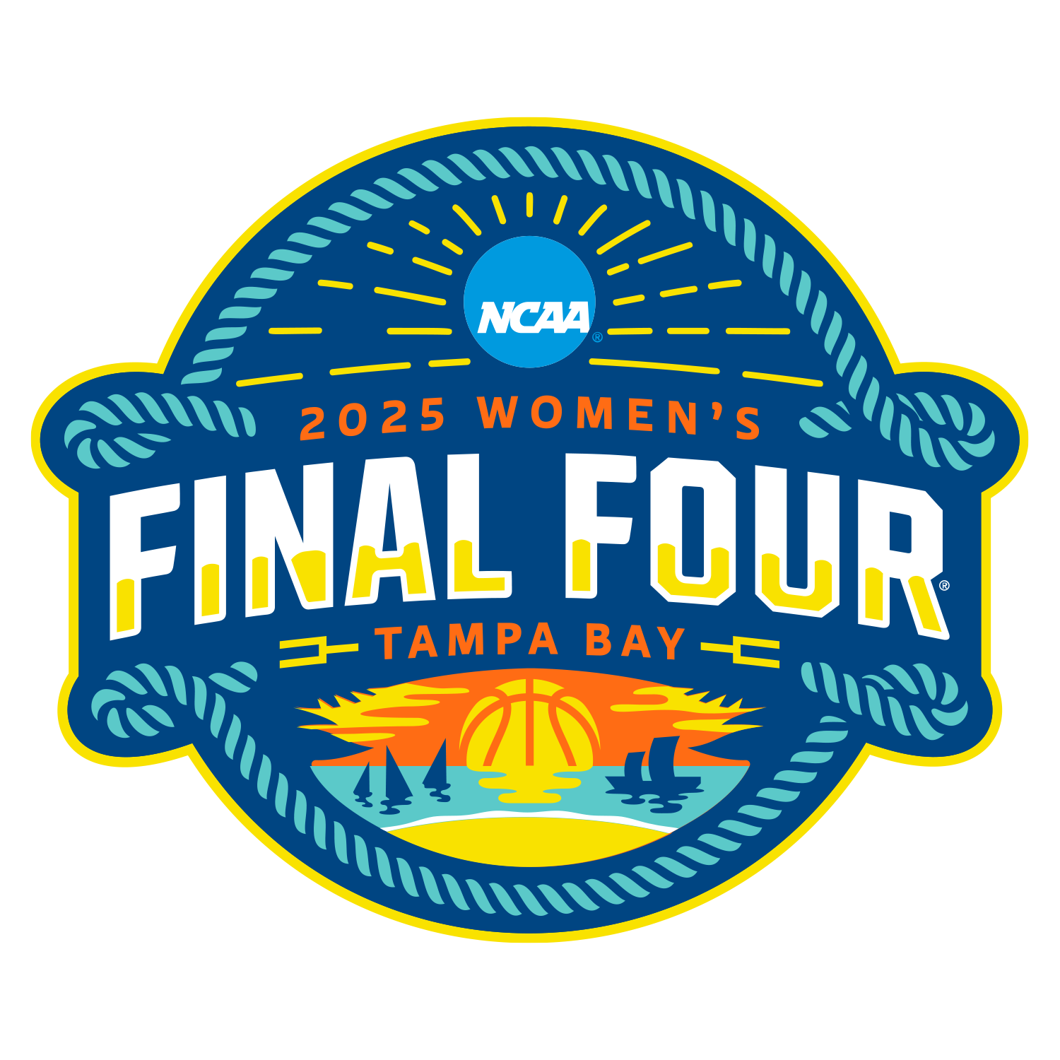 NCAA bracket for the 2025 Division I women's basketball tournament