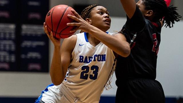 Shanika Peterkin leads DII women's basketball centers in several categories.