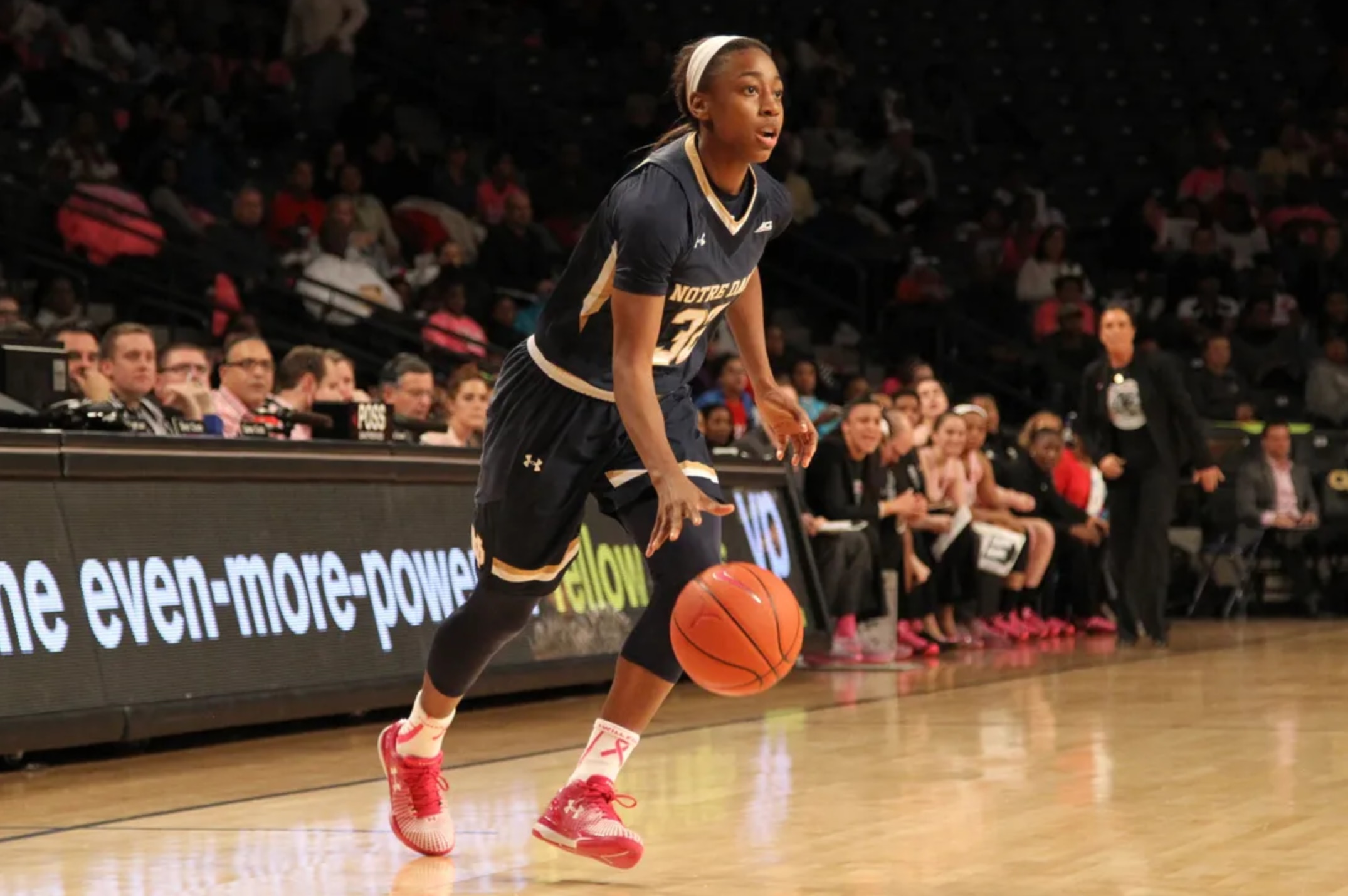 Former Notre Dame great Jewell Loyd.