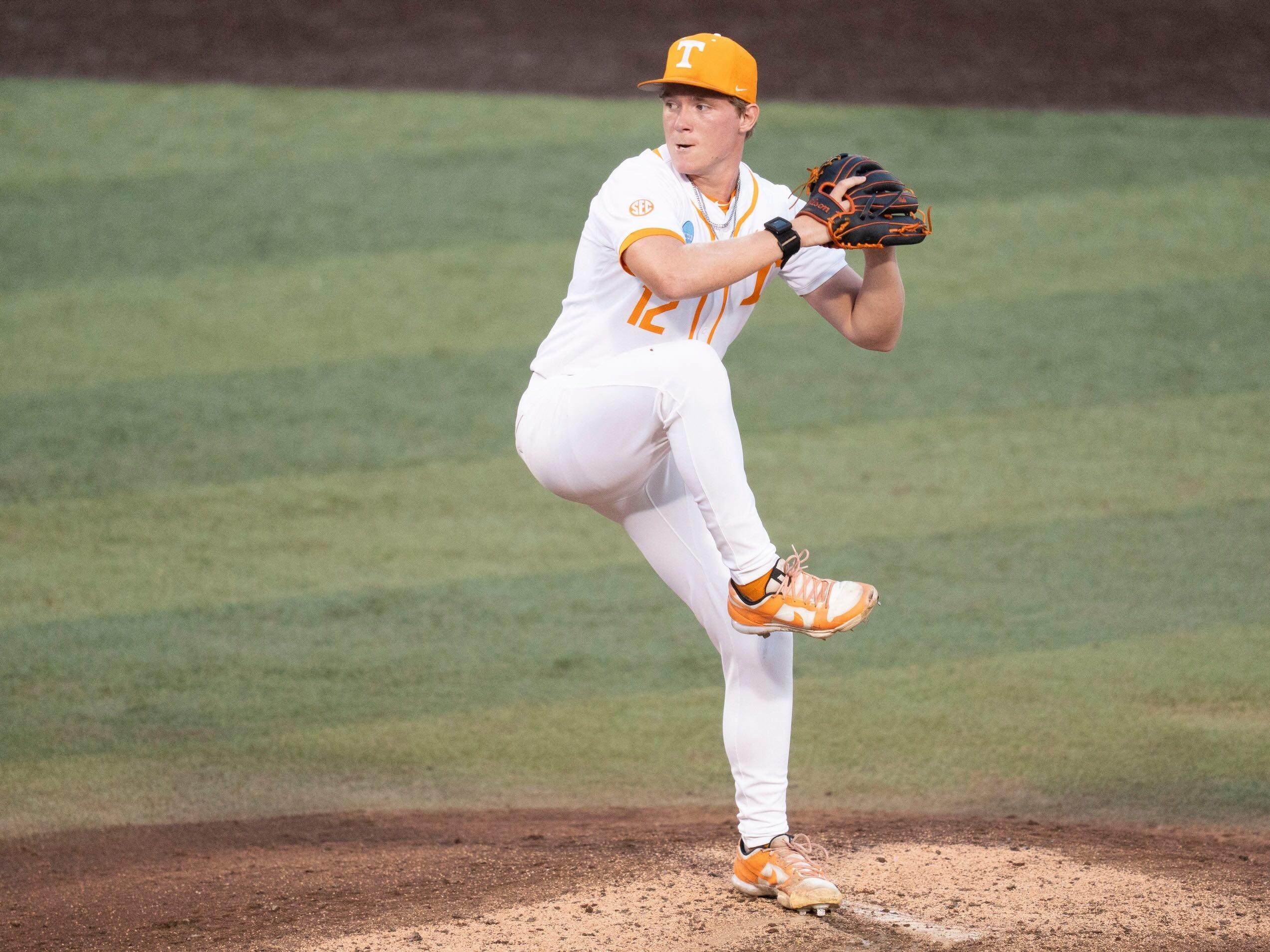 Tennessee pitcher Liam Doyle
