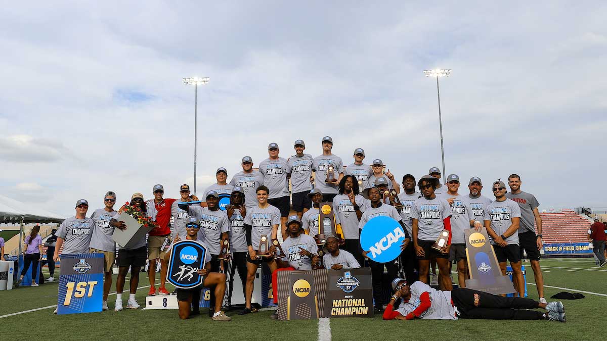 Pittsburg State wins the 2025 DII men's outdoor track & field championship